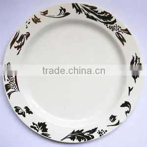 6'' Disposable PS Plate With Silver Rim thumbnail-6