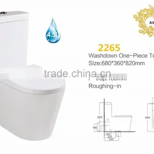 Bathroom Sanitary Ware Toilet Bowl One Piece wc thumbnail-2