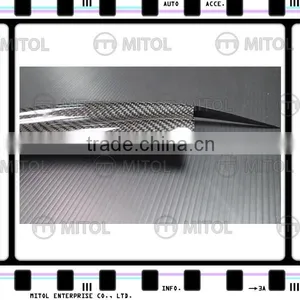 For Subaru WRX 2014- Carbon Fiber Car Headlight Eyelids Car Eyebrows thumbnail-4