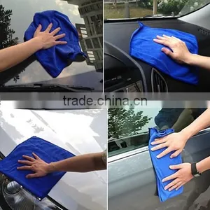 Super Soft Top Quality Home House Cheap and Best Blue Car Washing Cloth thumbnail-4