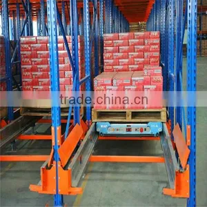 CE Heavy Duty High Density Automatic Radio Shuttle Racking System thumbnail-1