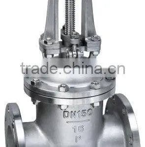Api Rising Stem Flanged Water Oil Pipe Used Stainless Steel Gate Valve thumbnail-1