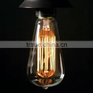 Vintage 1910 Squirrel Cage Filament Edison Bulb thumbnail-3