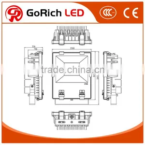 High End IP67 100w LED Flood Light With 5 Years Warranty CE/ROHS/UL/SAA thumbnail-2