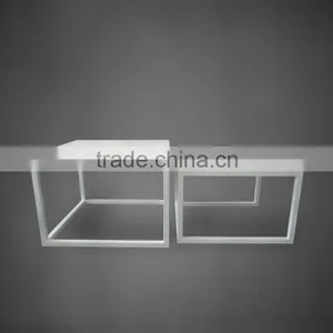 Stackable End Table Sets Wooden Nesting End Side Tables Stackable Coffee Tables thumbnail-3