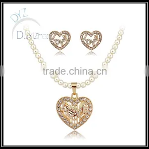 Simple Wholesale 18k Gold Jewelry Set thumbnail-1