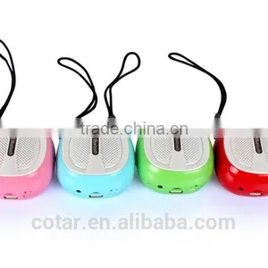 Wireless Battery Capacity 600 MAh Mini Bluetooth Protable Speaker With Hands String thumbnail-1