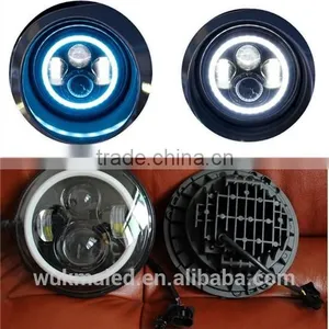 7inch Motorcycle LED Headlight Install For Harley Davidson Hi/Lo Beam Lamp Light thumbnail-4