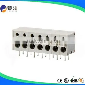 Stainless Steel PCB Spring Terminal Block Pitch 5.0mm thumbnail-1