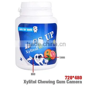 Chewing Gum Container Mini Hidden DVR Camera Motion Detection thumbnail-1