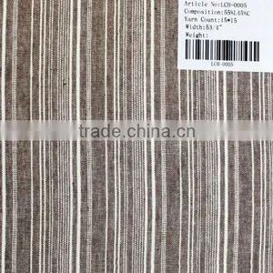 15*15 Yarn Dyed Cotton/linen Blend Fabric thumbnail-1
