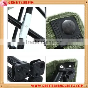 Custom LOGO Outdoor Portable Metal Solid Stool for Fishing thumbnail-1