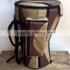 African Djembe Drums Gig Bags Nylon Pro Beige-Brown thumbnail-3