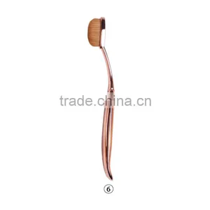 Unique Mermaid Design Best Oval Multi-purpose Makeup Brush thumbnail-2