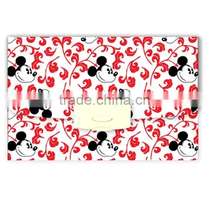 MINI Four Patterns Pocket Expanding File Office Supplies Stationery Products File Folder pp Organ File thumbnail-2