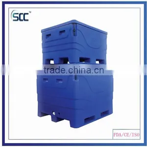 Insulated LLDPE Plastic Fish Tub, Fish Tub With PU Insulation by Rotomolding thumbnail-3