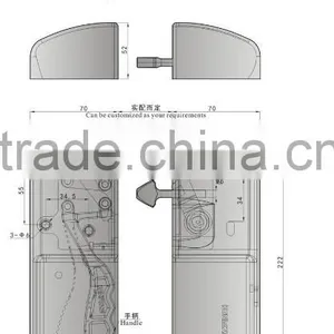 By Direct China SS SK1-107 Compression Handle For Chamber And Oven thumbnail-5