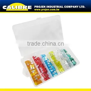CALIBRE SAE Standard 120pc Assorted Colored Car Fuse Set Auto Fuse Set thumbnail-1