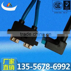 High Quality IDC 3.0 Female Right Angle to Two Port USB 3.0 A Type Female Computer Hardware Cable thumbnail-1