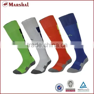Different Colors Marshal Blank Soccer Sock Team Football Sock Cheap Wholesale Price thumbnail-1