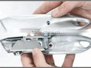 Tool Cutter 2pcs Trapezoid Blade Zinc Alloy Handle Utility Cutter Hot Knife thumbnail-2