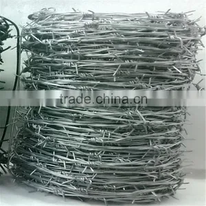 Hot Sales Galvanized or PVC Barbed Iron Wire thumbnail-2