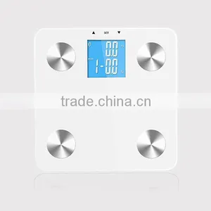 Digital Body Fat Scale Digital Bathroom, Digital LCD Glass Bathroom Body Fat Weight Watchers Scale 330lb/150kg thumbnail-3