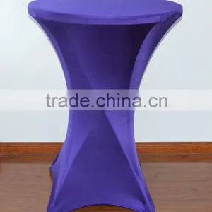 Beautiful Spandex Cocktail Table Cover/cloth for Bar thumbnail-1