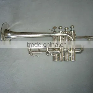 Silver Plated Piccolo Trumpet thumbnail-1