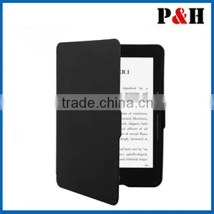 Auto Wake/Sleep Ultra Slim Leather Magenetic Case Cover For Amazon Kindle Voyage thumbnail-2