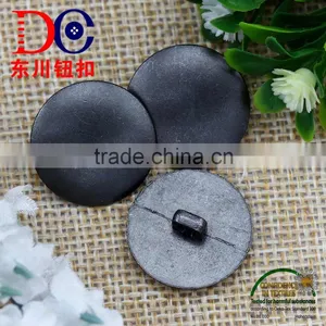 Metal Shank Buttons Black Sewing Button With Hook for Coat thumbnail-1