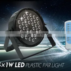 Guangzhou 36*1W RGBW Led Mini Par Can Light With Remote Control thumbnail-5