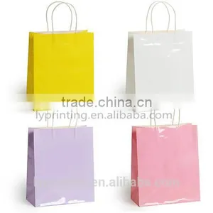 Cheap Shopping Paper Bag Kraft Paper Bag Custom Gift Paper Bag Printing thumbnail-6
