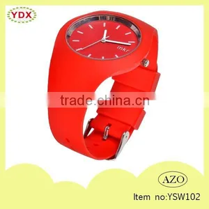 Fashionable Waterproof Red Wristwatches Promotion Watch Quality Choice thumbnail-2