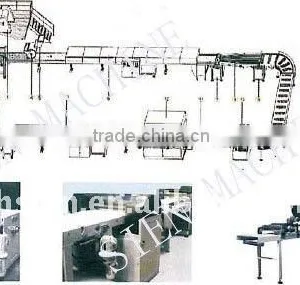 Chocolate Enrobling Candy Bar(snicker) Production Line thumbnail-1