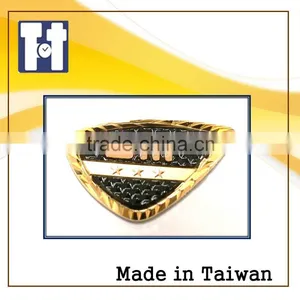 Saffron Car Aluminum Classical Brand Epoxy Sticker thumbnail-6