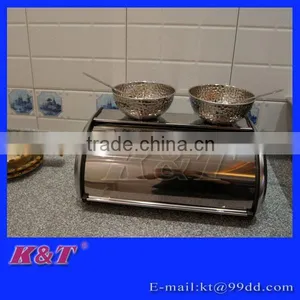 Classic Hot Sale Stainless Steel Bread Box thumbnail-1