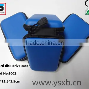 Blue External Hard Disk Drive Enclosure 2.5" Hdd Carrying Case thumbnail-2