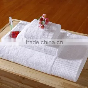 Factory Directly Sale Cotton 16s Custom Embroidery White Hotel Towels Supplier thumbnail-5