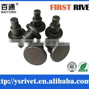 12x25x22 Black Color Solid Step Rivet Steel Rivet thumbnail-2