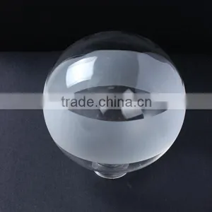 Hot Sale!china Factory High Quality Glass Lamp Shades With Different Partial Frosted With Screw thumbnail-6