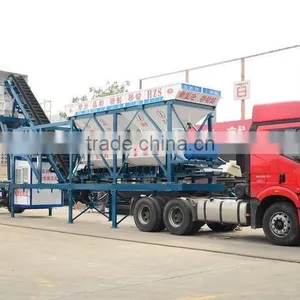 YHZS35 Mobile Concrete Mixing Plant With Low Price thumbnail-3