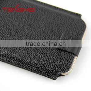 Lychee Grain Vertical Bag for Samsung Phones thumbnail-4
