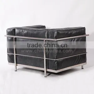 Furniture Design Corbusier Furniture LC3 Leather Armchair thumbnail-5