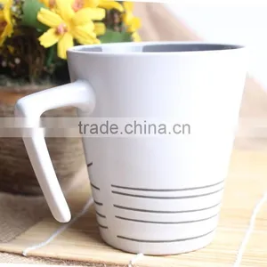 High Quality Stoneware Tea Mug With Unique Handle From China thumbnail-3