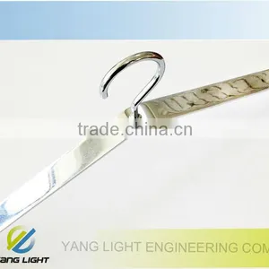 Taiwan Manufacturer Excellence Made Alloy Steel 4130 Stamping Bending Chrome Plated J Shape Clothe Hanger thumbnail-2
