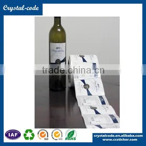 Shrink Film Smooth Surface Anti-hot Paper High End Top Selling Wine Label thumbnail-2