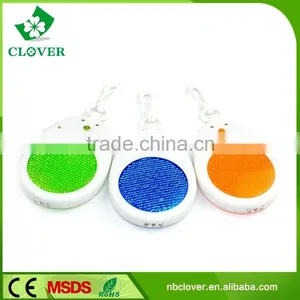 Safe Pvc Material Reflective LED Keychain With Light thumbnail-1