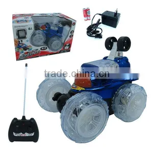 New Arriving 4 Channels Car With Charger+battery+light Extreme rc Stunt Car thumbnail-1