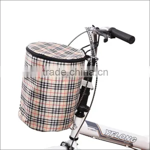 Folding Bike Basket Bike Removable Waterproof Basket thumbnail-4